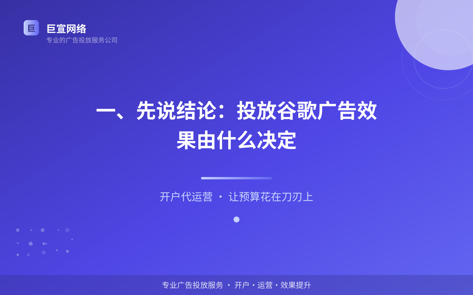 一、先说结论:投放谷歌广告效果由什么决定(投放总览) 谷歌广告投放:投放谷歌广告效果怎么样?广告样式介绍!