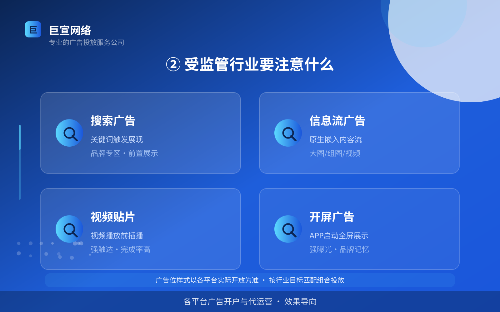 ② 受监管行业要注意什么(服务内容介绍) 谷歌广告投放:谷歌可以投放哪些行业的广告呢?(配图3)